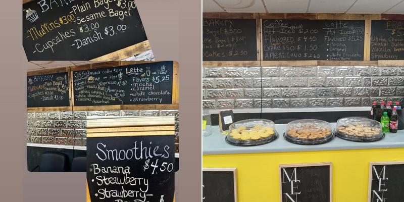 B.mocha coffee shop Menu