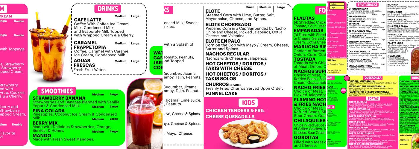 Frutopia KCK Menu