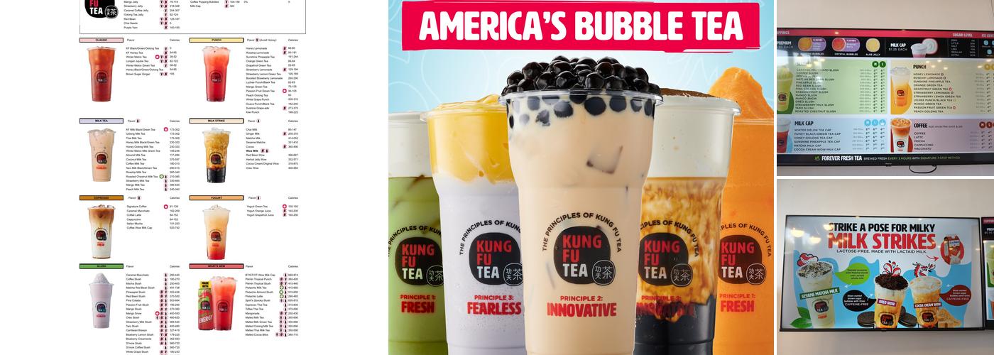 Kung Fu Tea Menu