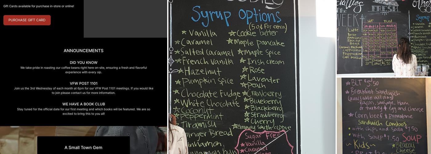 Romney Brew Station Menu