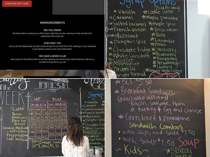 Romney Brew Station Menu