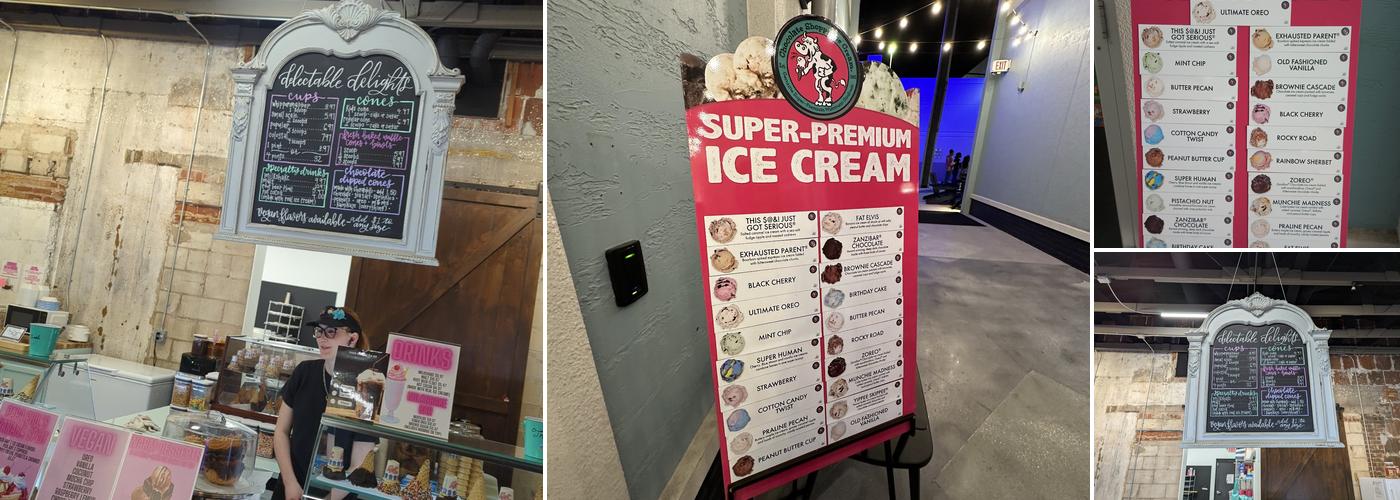 Delectable Delights Menu