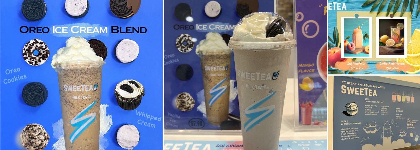 SWEETEA Aberdeen Menu