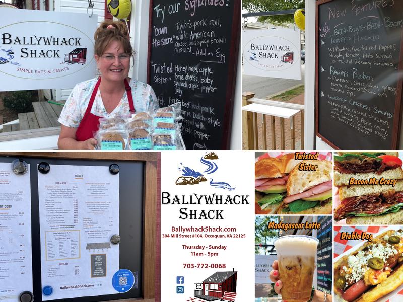 Ballywhack Shack and Cafe Menu