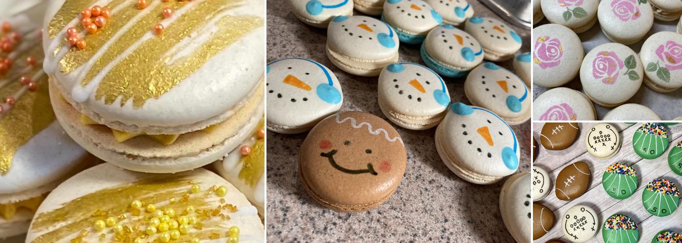 Moonlit Macarons by Laurie