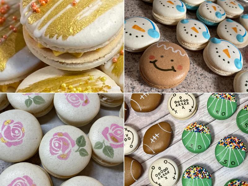 Moonlit Macarons by Laurie