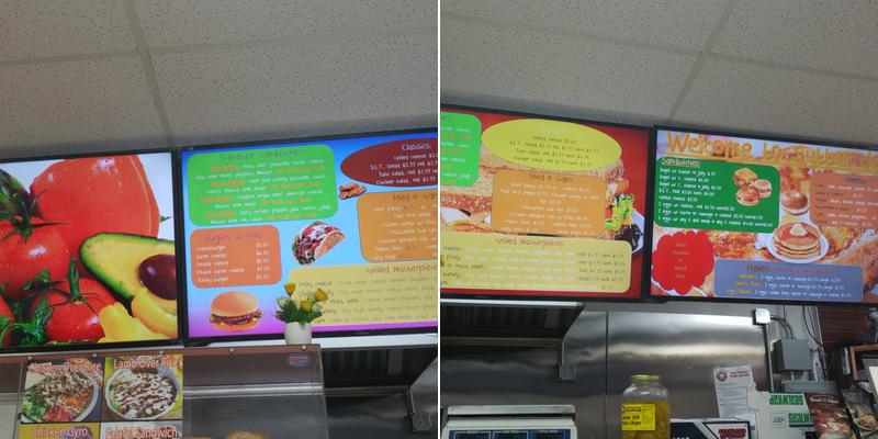 Braddock Deli & Grocery Corp. Menu