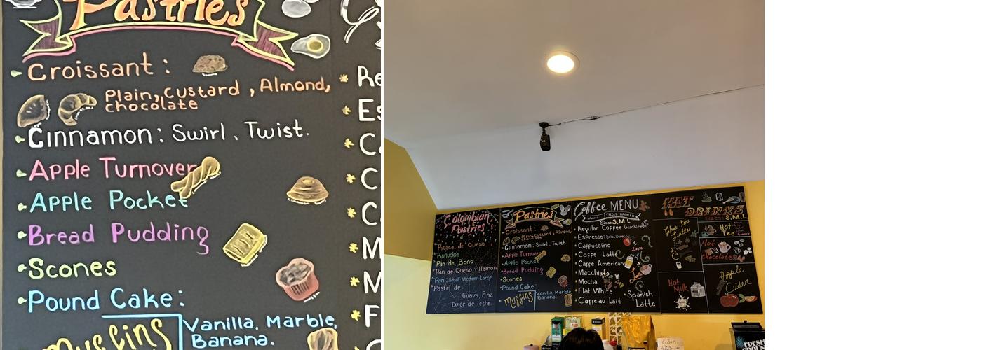 Sweet Temptation Bakery Menu