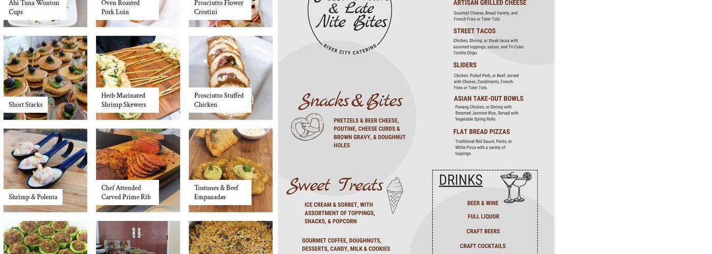 River City Catering Menu