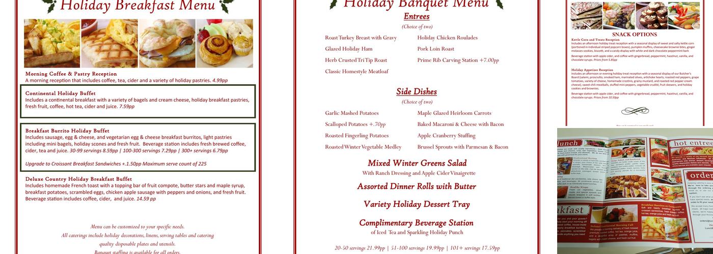 Lunch Box Express Menu