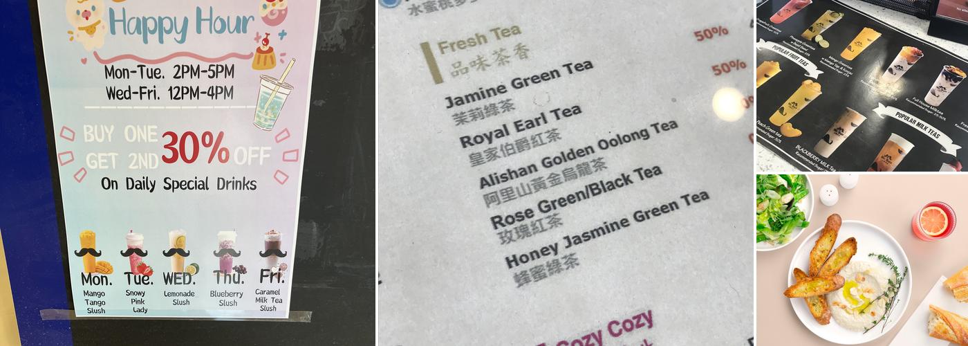 Mr. Sun Menu