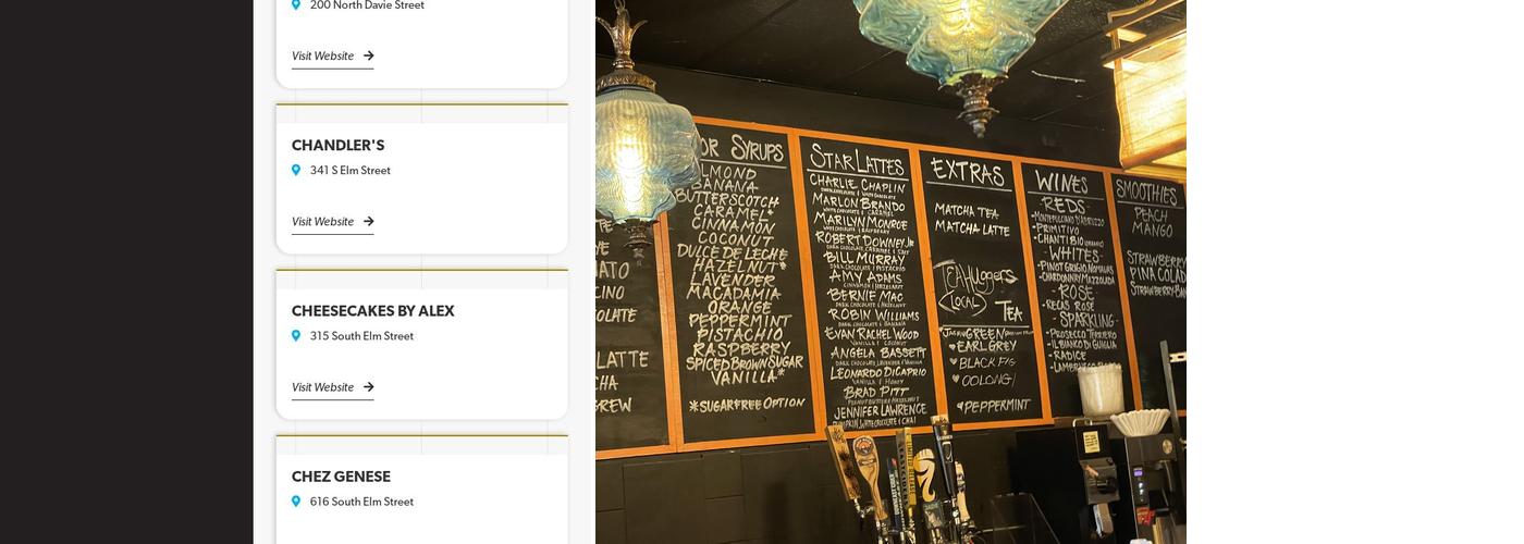 Downtown Common Grounds Menu