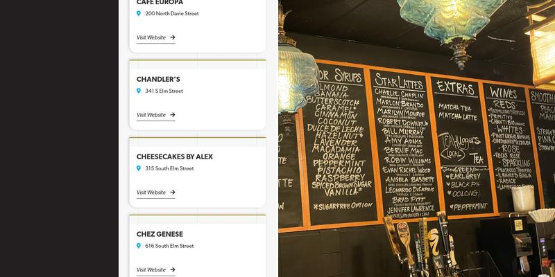 Downtown Common Grounds Menu