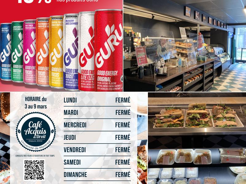 Café étudiant Acquis de Droit