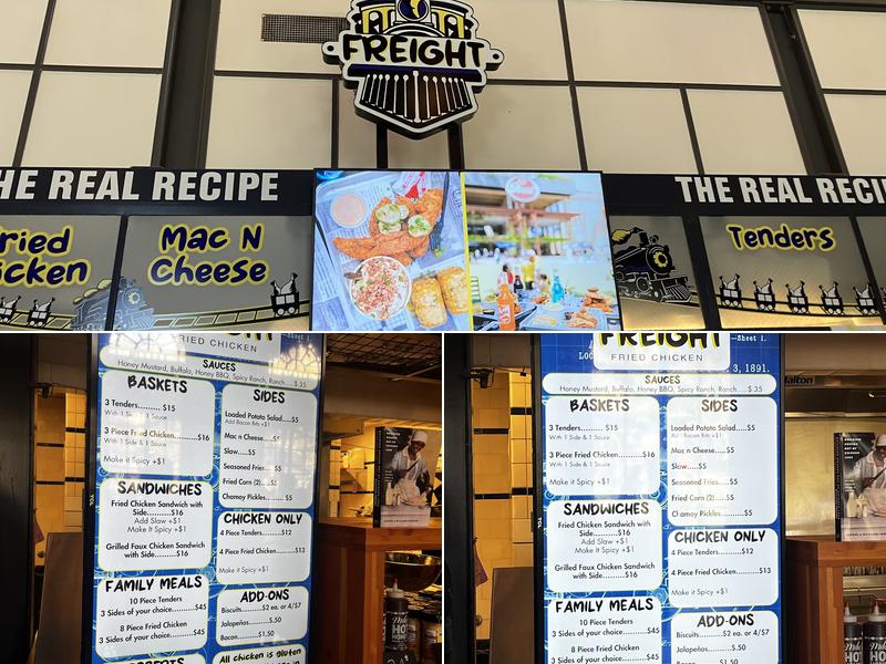 Freight Fried Chicken Menu