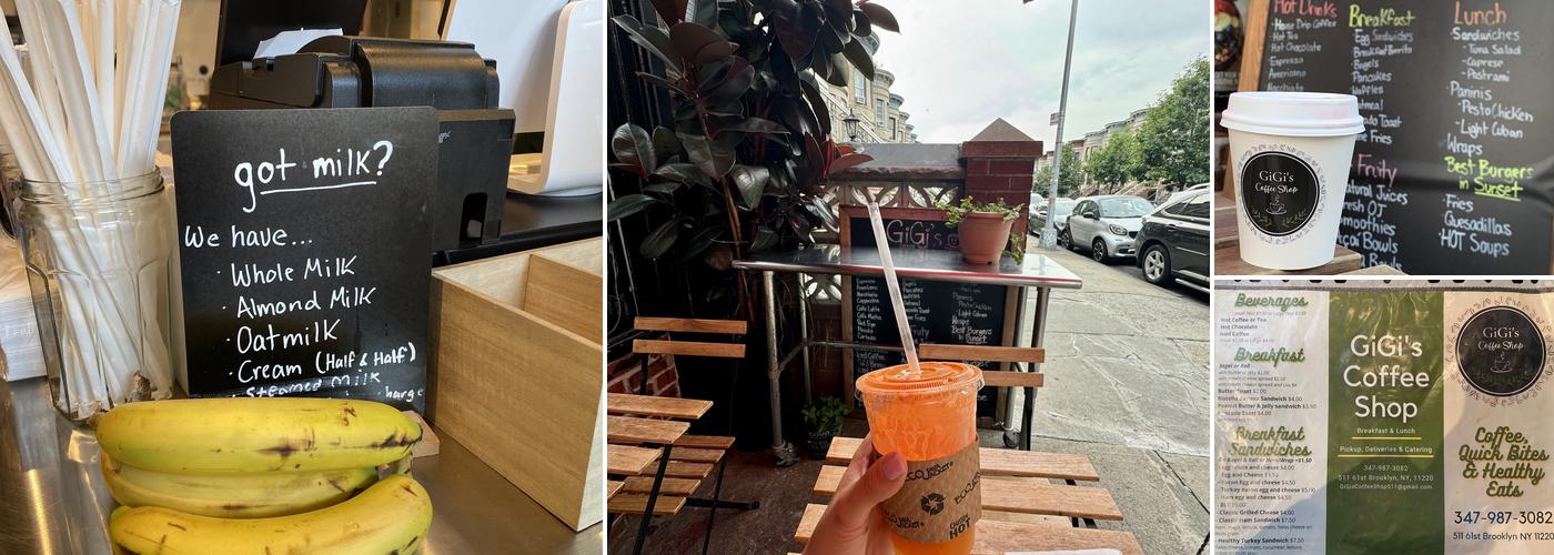 Gigi’s Coffee Shop Menu