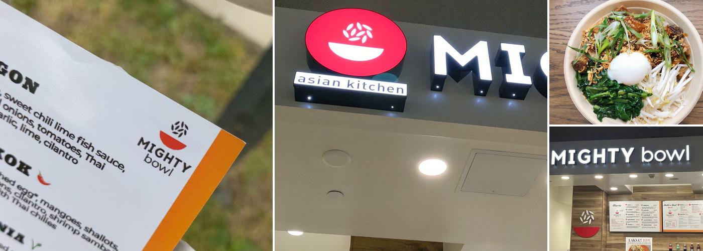 Mighty Bowl Menu