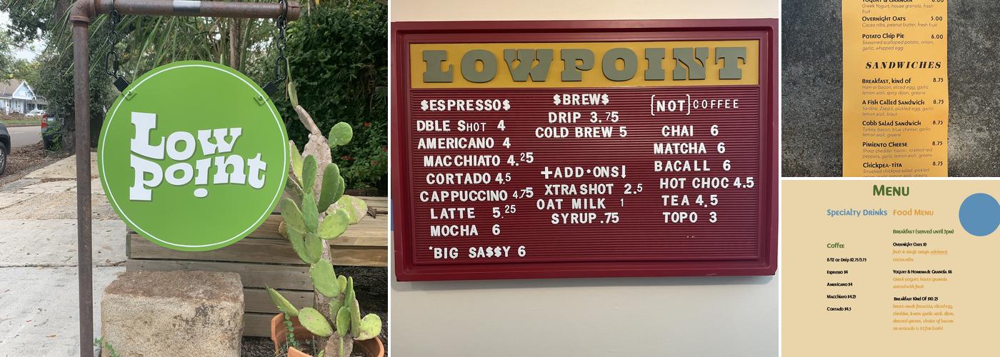 Lowpoint Menu