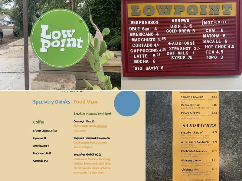 Lowpoint Menu