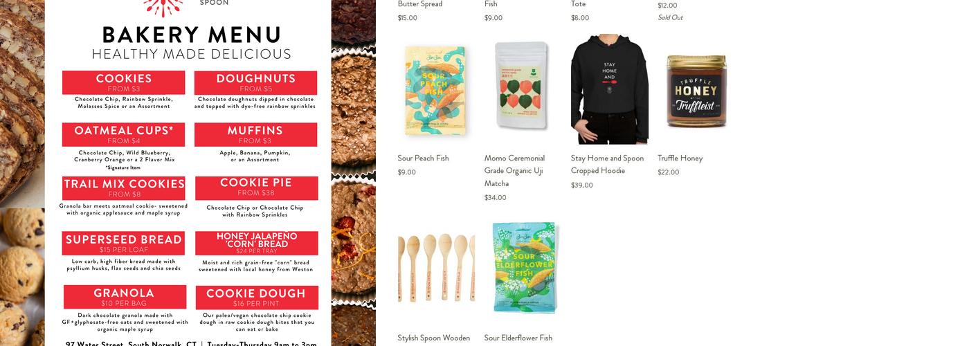 Stylish Spoon Menu