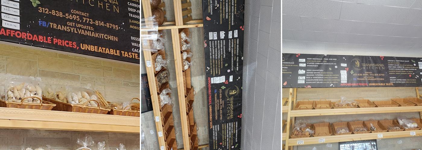 Transylvania Kitchen Menu