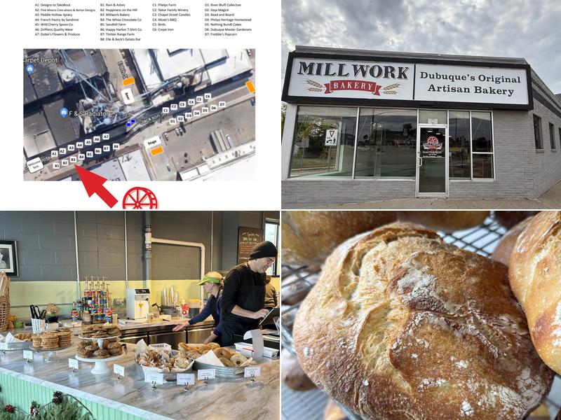Millwork Bakery 505 N Grandview Ave, Dubuque