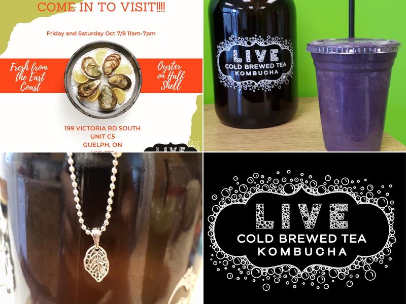 Live Cold Brew Tea Kombucha 199 Victoria Rd S C5, Guelph