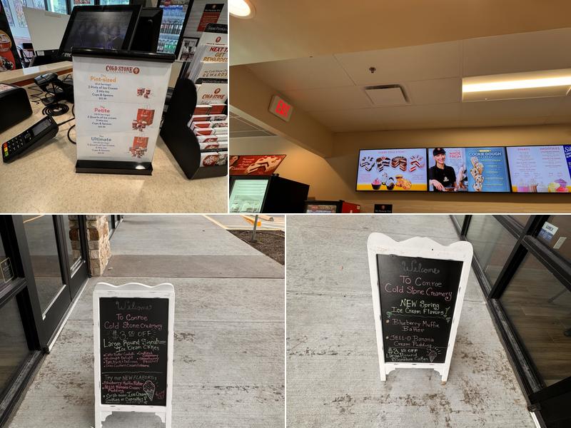 Cold Stone Creamery Menu