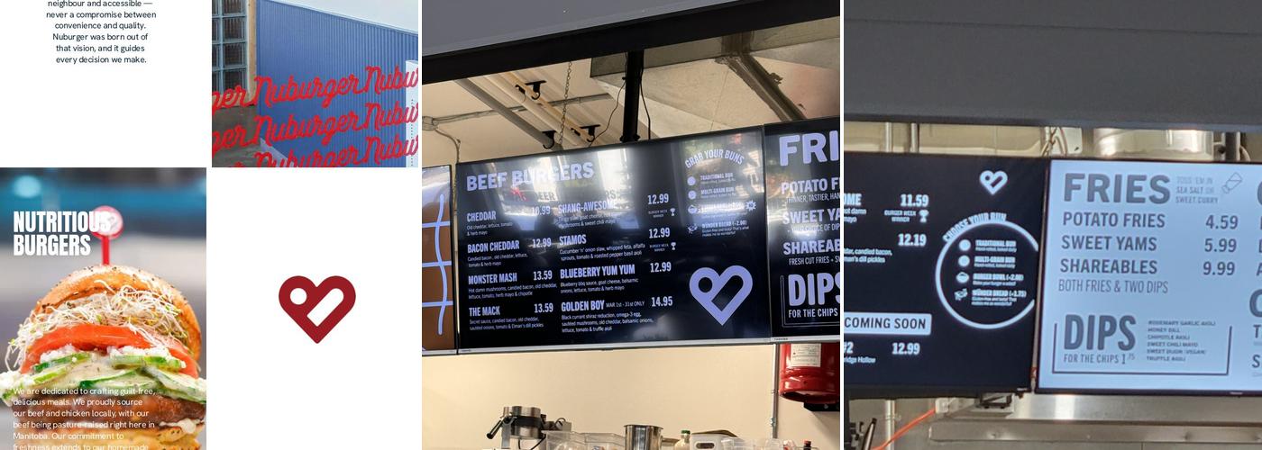 Nuburger Menu