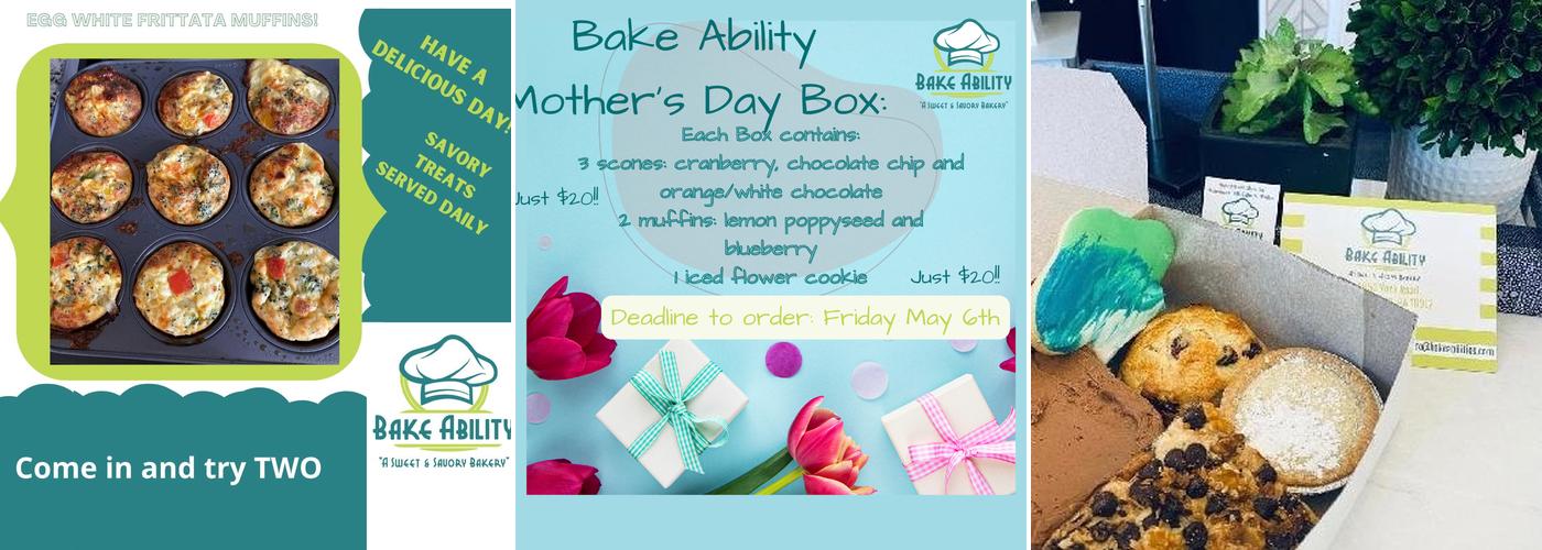 Bake Ability Bakery Menu