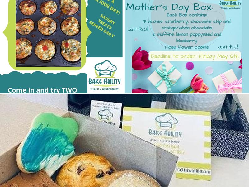 Bake Ability Bakery Menu