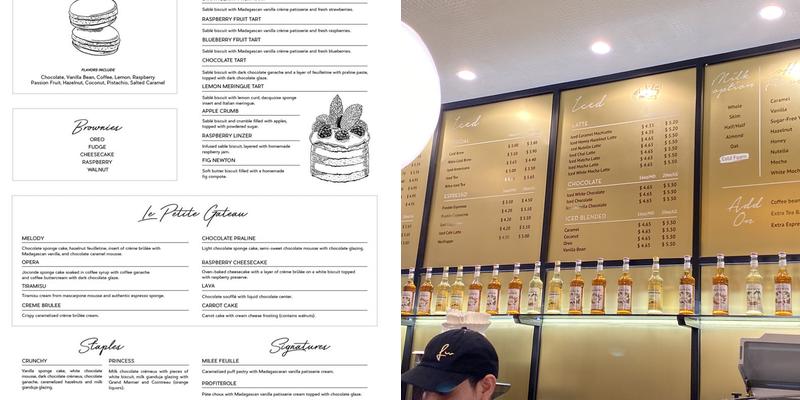 The French Workshop Menu