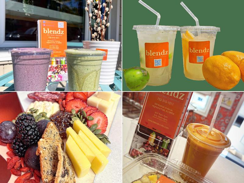 Blendz Cafe 509 Raritan Ave, Highland Park