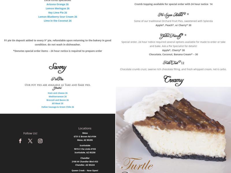PIEfection Menu