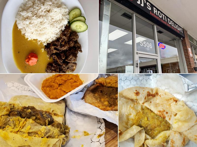 JJ's Roti Delight 5506 Lawrence Ave E, Scarborough