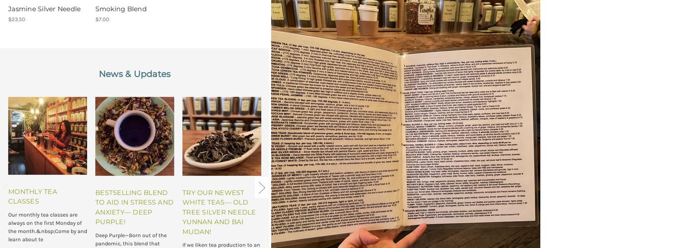 Physical Graffitea Menu