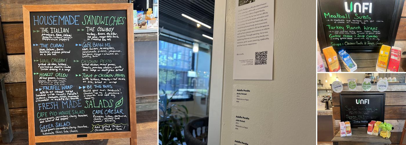 UNFI Cafe PVD Menu