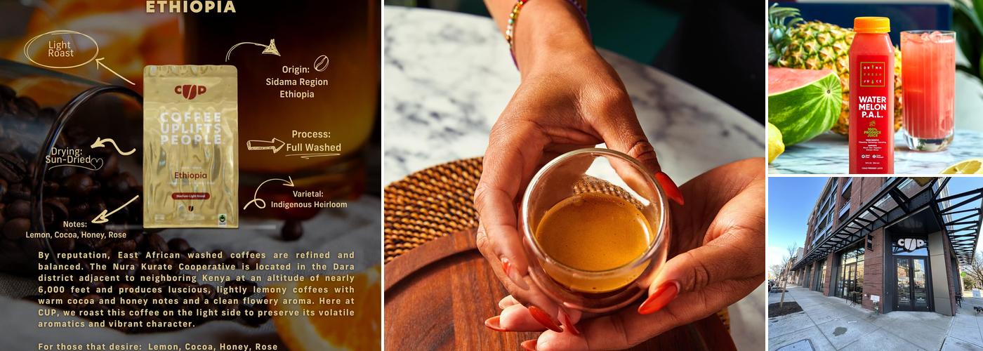 Coffee Uplifts People - CUP Bed-Stuy