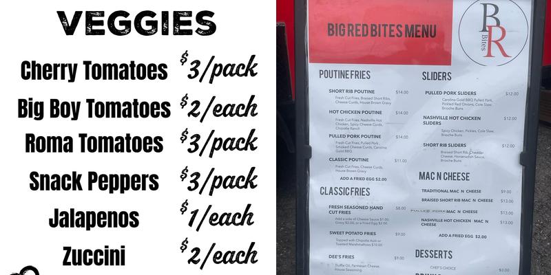 Sunset Hill Brewing Company Menu