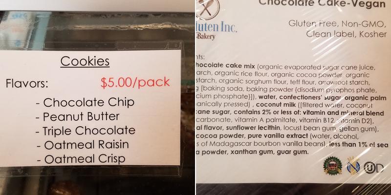 Mina's Purely Divine Menu