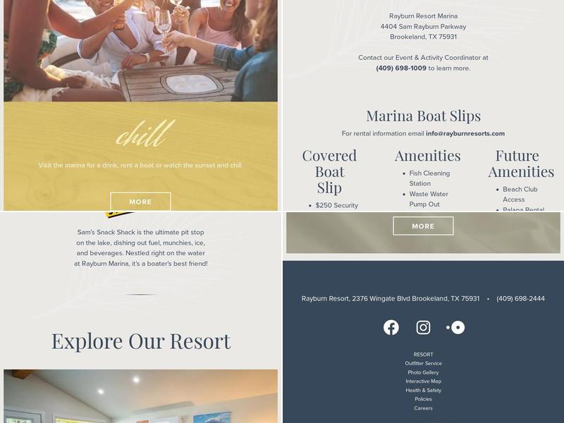 Grind in the Pines Menu