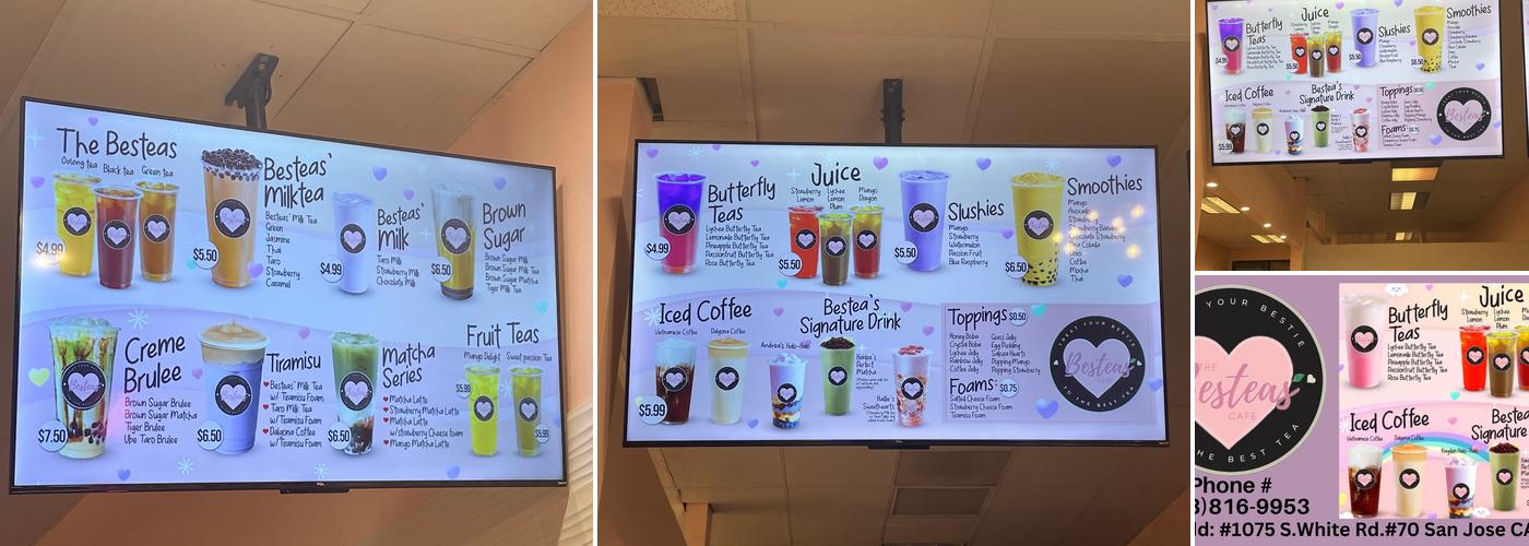 The Besteas Cafe Menu