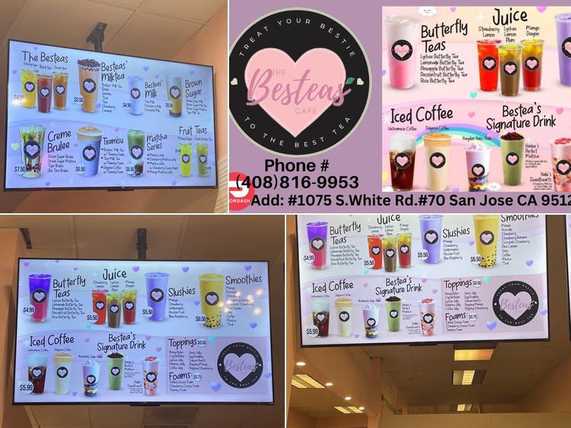 The Besteas Cafe Menu