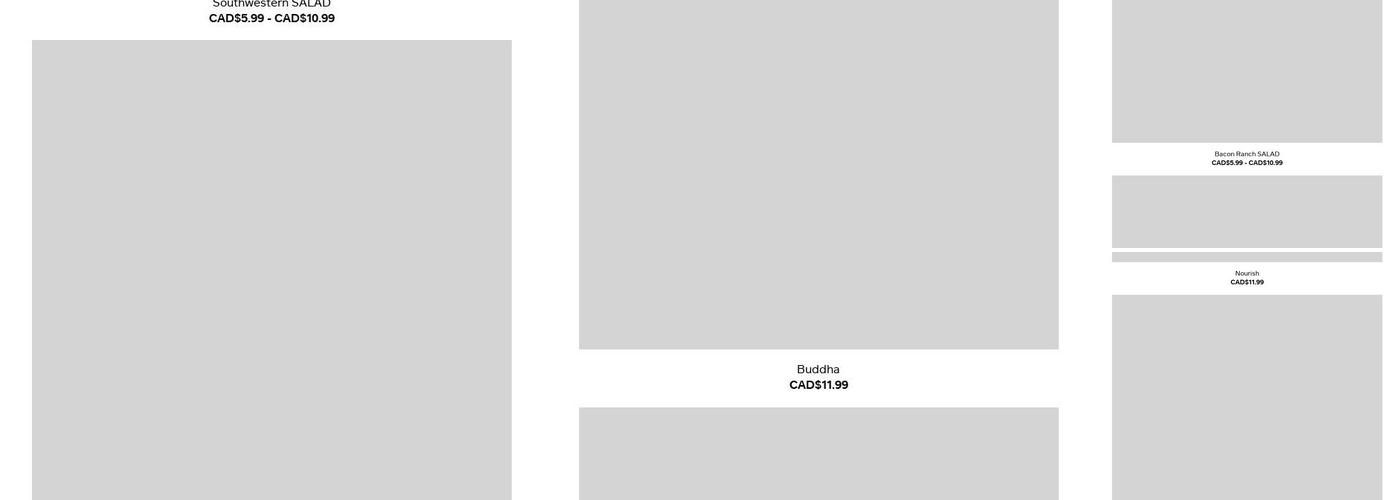 Fresh Bite Catering Menu