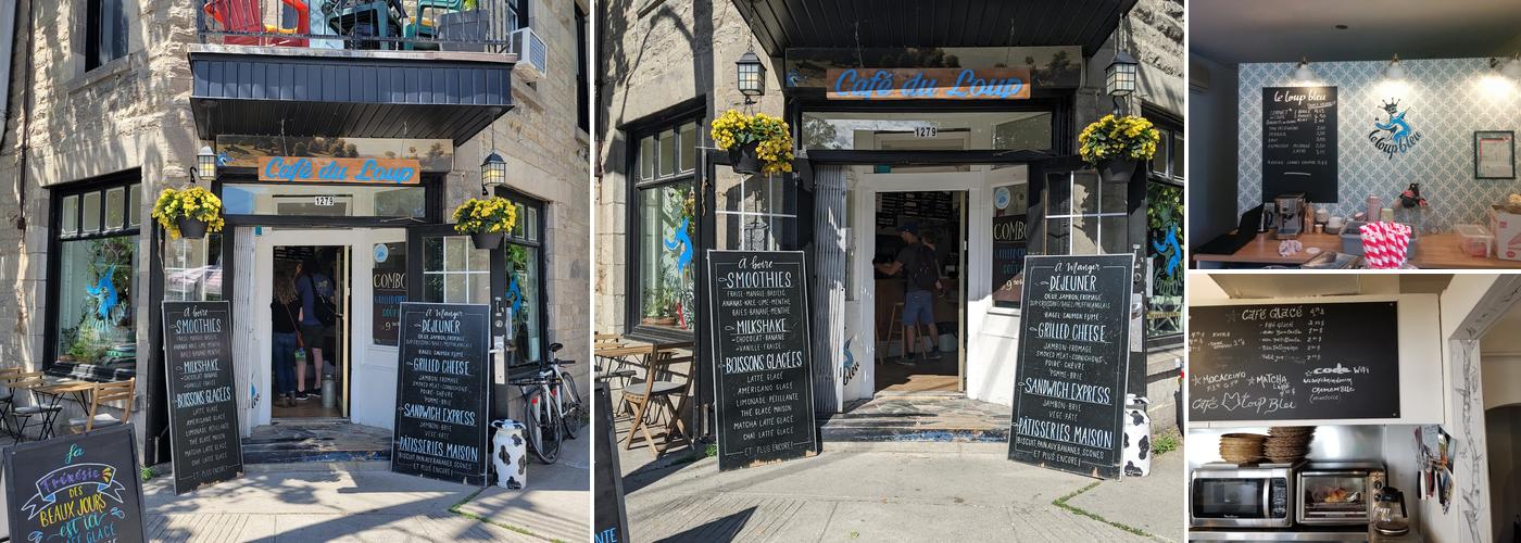 The Blue Wolf Cafe Menu