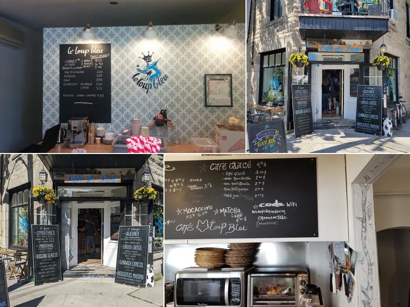 The Blue Wolf Cafe Menu