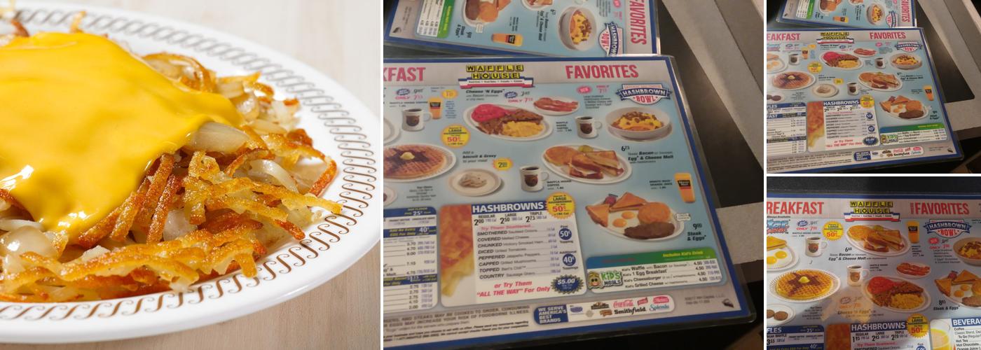 Waffle House Menu