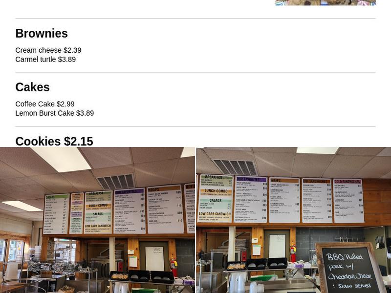 Magri's Market & Deli Menu