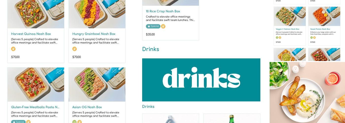 TWENTYONEGRAINS Menu