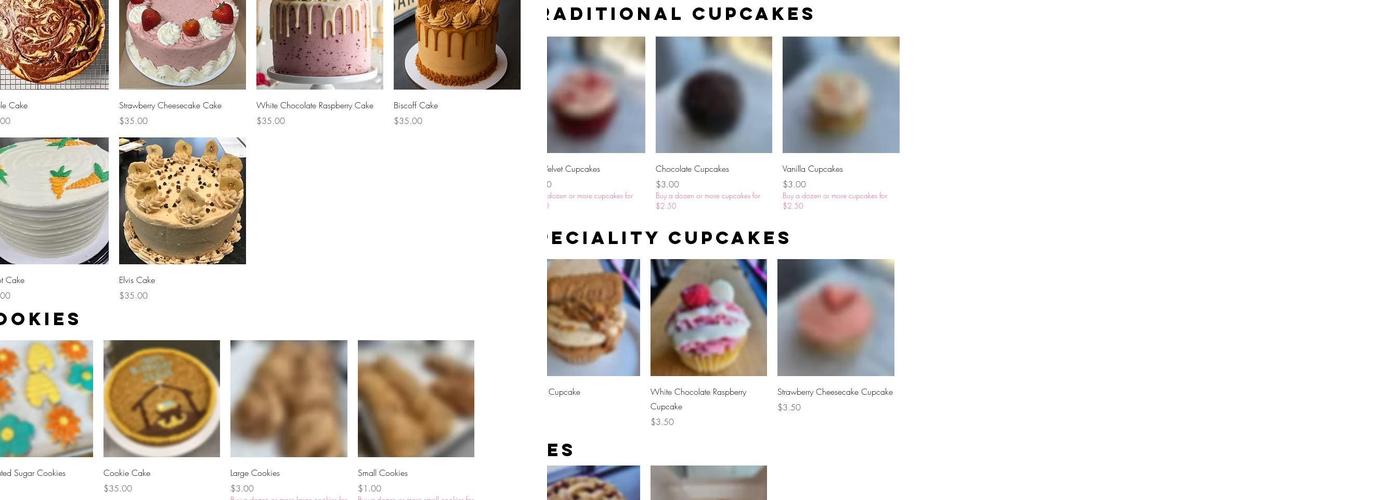 GG Sweets Menu